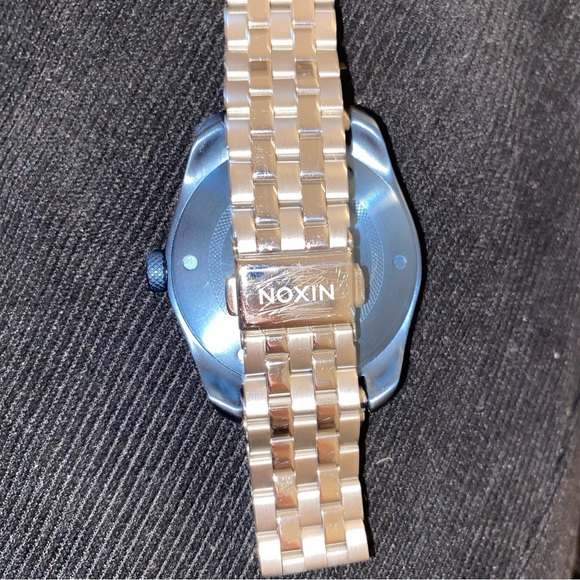 Nixon Bullet Navy -Silver / Antique Look Watch A418 1849 main image 8